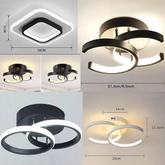 LED Lamp Ceiling Light – Modern Chandelier UK for Corridor, Kitchen, Hallway & Living Room